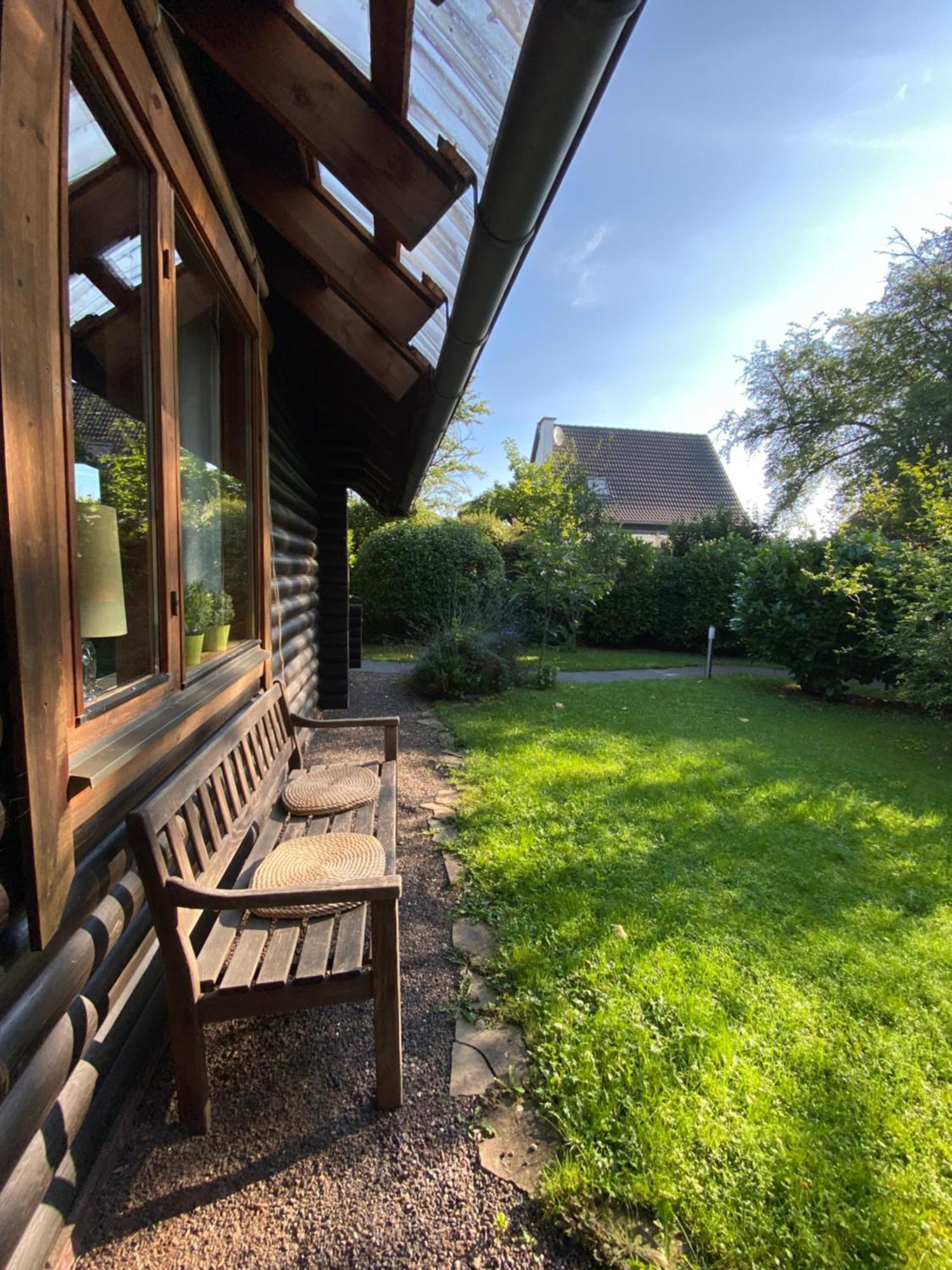 Eifel-Lounge Blockhaus Mit Kamin Garten Balkon Nahe Koeln Therme Bruehl Phantasialand Weilerswist Exterior photo